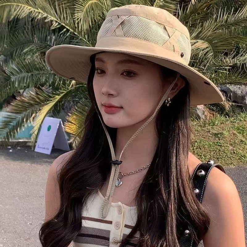 Sun Hat Wide Brim - 1pcs Summer Men Bucket Hat Outdoor