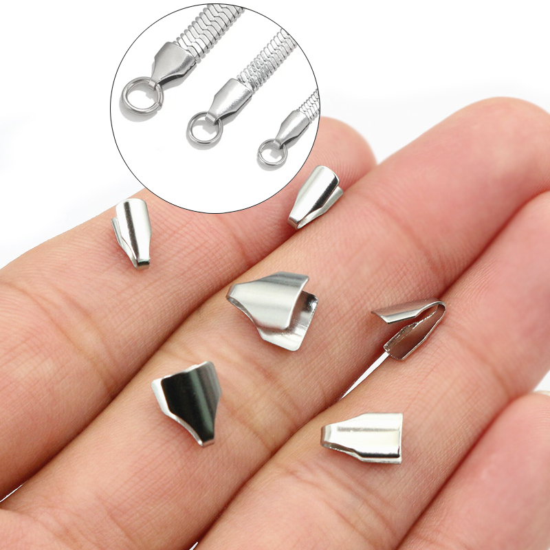 100pcs Stainless Steel 2-7mm F - Snapback Hat Flat ulasan dan harga