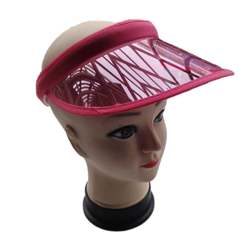 New Simple Transparent PVC Pla - Baseball Cap Structured ulasan dan harga