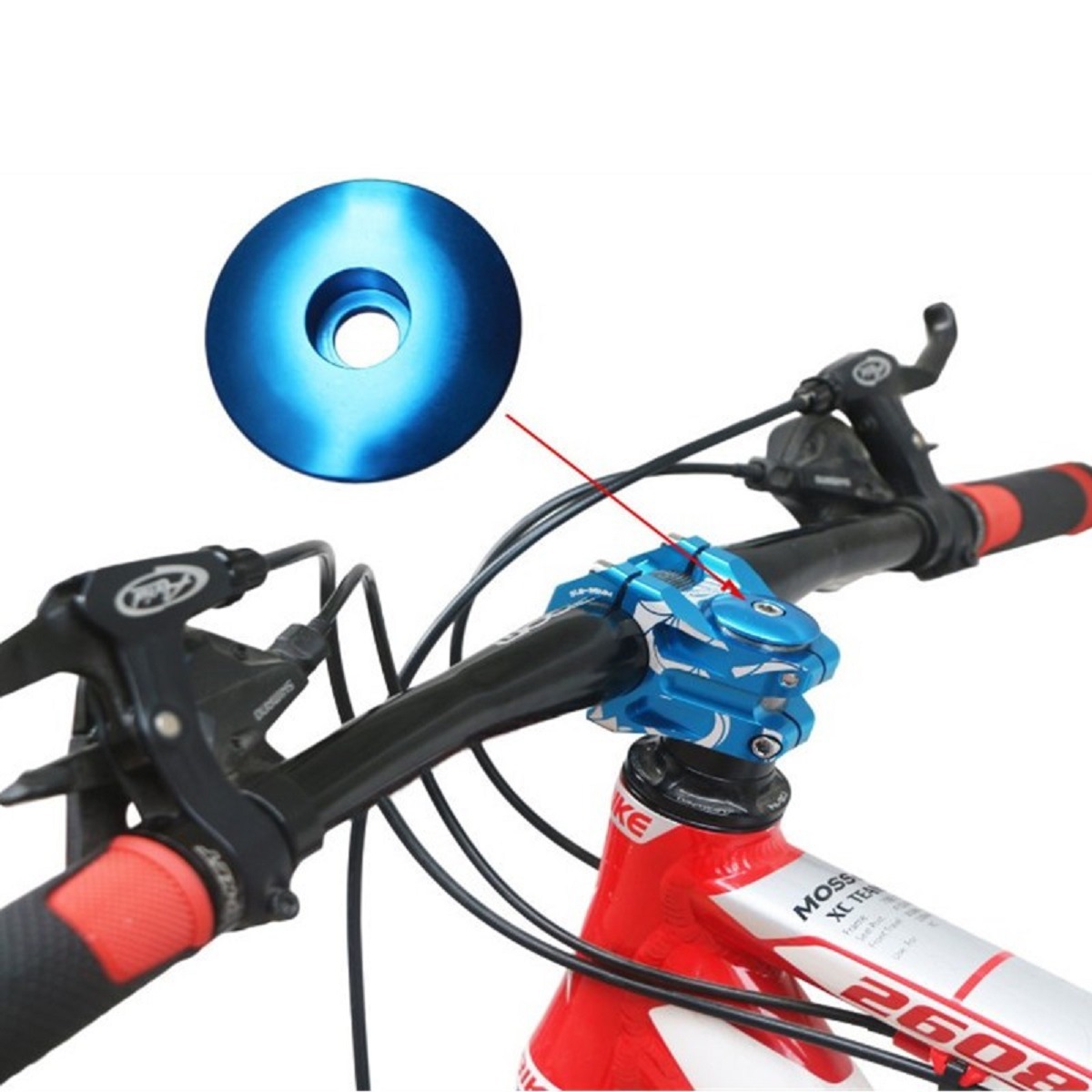 1-1/8 Inch Aluminum Bike Heads - Snapback Hat Flat ulasan dan harga