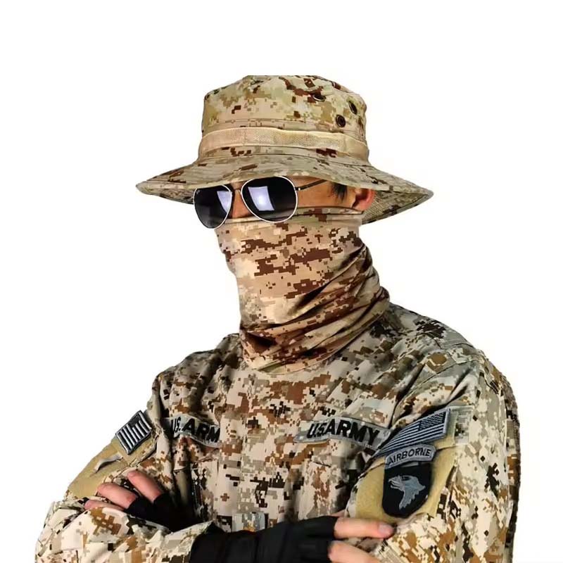 Outdoor Bucket Hat Camouflage  - Boonie Hat Tactical ulasan dan harga