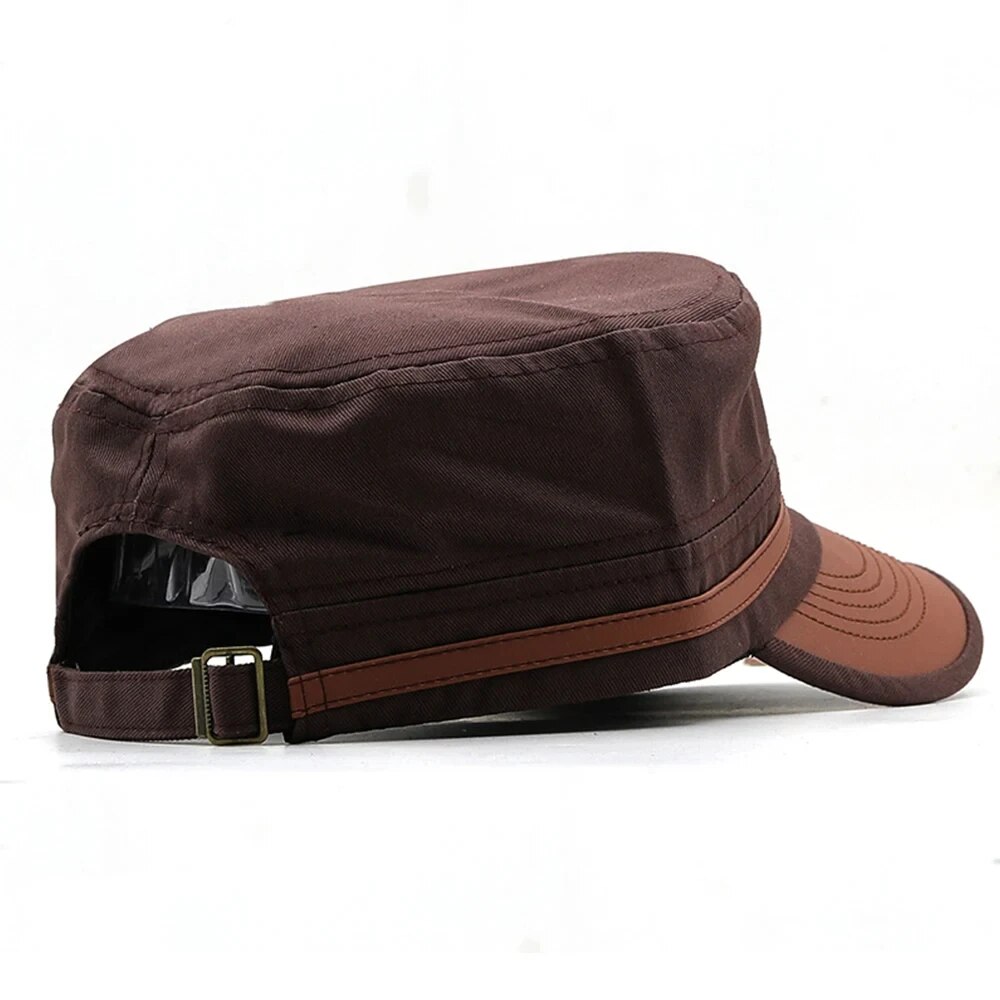 Casual Cadet Hat Man Flat Top  - Snapback Hat Flat ulasan dan harga