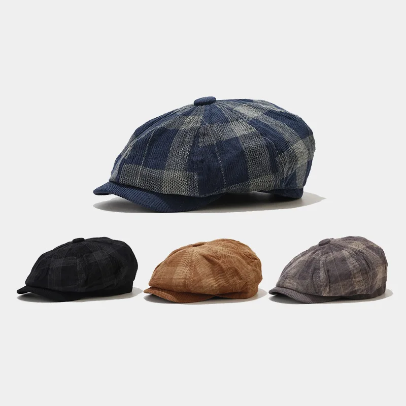 Classic Vintage Corduroy Newsb - Newsboy Cap Ivy ulasan dan harga